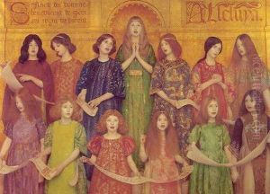 Alleluia 1896 by Thomas Cooper Gotch