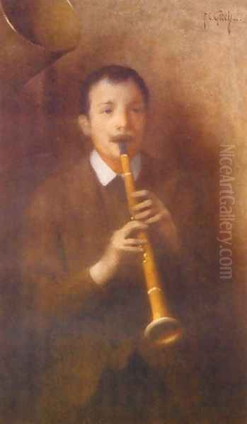 The Clarinet Player - view 1