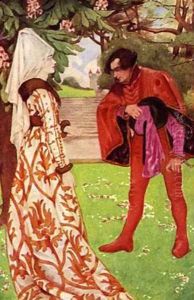 Scene from Love Labour's Lost by Isobel Lilian Gloag