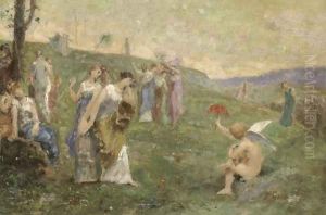 Allegorical Figures by Nicholas Gysis