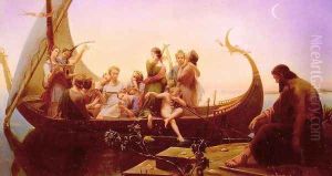 Le Soir Ou Les Illusions Perdues (Evening, or Lost Illusions) by Gleyre Charles