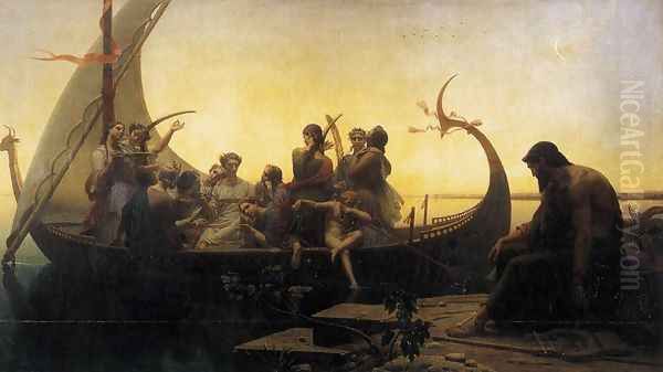 Evening or Lost Illusions 1843 - view 1