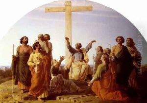 Le Départ des apôtres allant prêcher l'Évangile (The Departure of the Apostles to Preach the Gospel) by Gleyre Charles