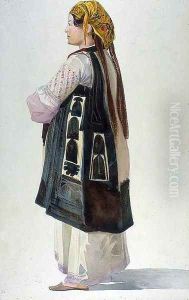 Albanian Peasant, Athens by Gleyre Charles