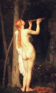 A Bacchante by Gleyre Charles