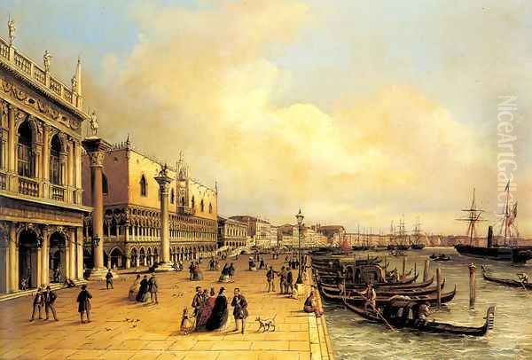 A View of the Doges Palace - view 1