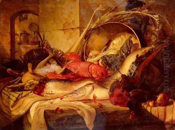 A Still Life With Lobster And Game - view 1