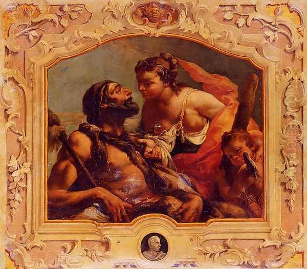 Hercules And Omphale - view 1