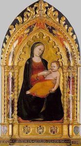 Virgin and Child c. 1400 by Niccolo di Pietro Gerini