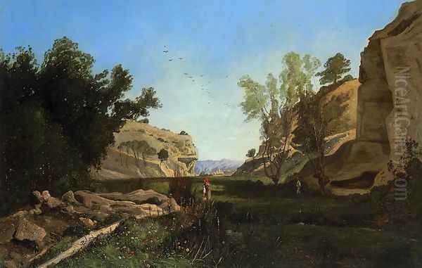 Chinchin Valley at Ile-sur-la-Sourgue, Vacluse - view 1