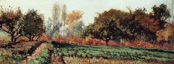 Fields and Trees, Autumn Study - view 1