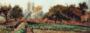 Fields and Trees, Autumn Study by Paul-Camille Guigou