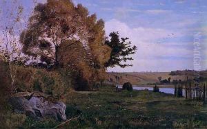 Near Cernay by Paul-Camille Guigou