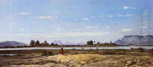 Landscape, the Banks of the Durance