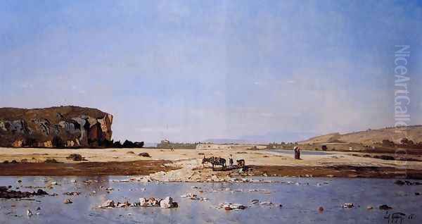 Scene on the Durance - view 1