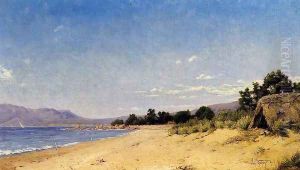 Hut by the Seashore by Paul-Camille Guigou