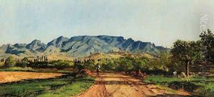 View of Crest by Paul-Camille Guigou