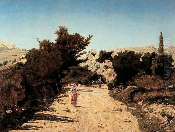 Road near Marsella - view 1