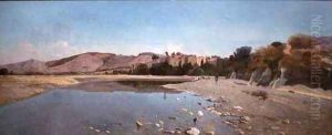 The Village of Saint Paul on the Banks of the Durance