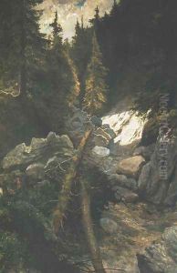 Dry Stream in Tatra Mountains by Wojciech Gerson