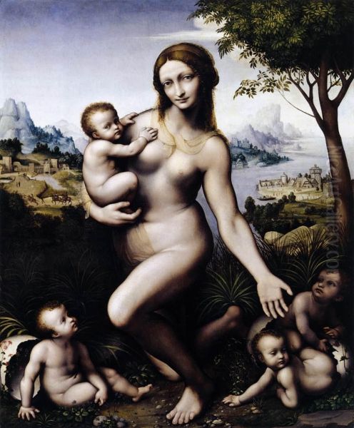 Leda and her Children c. 1520 - view 1