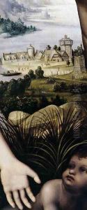 Leda and her Children (detail) c. 1520