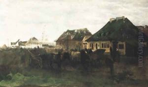 Spring in a Small Town by Maksymilian Gierymski