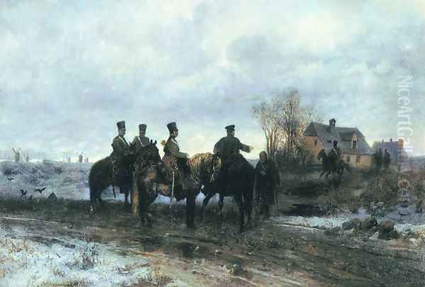 Polish Patrol in 1830 - view 1