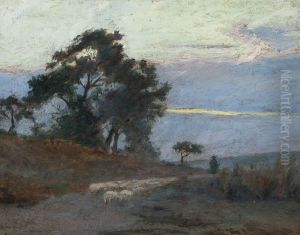 Landscape at Sunrise by Maksymilian Gierymski