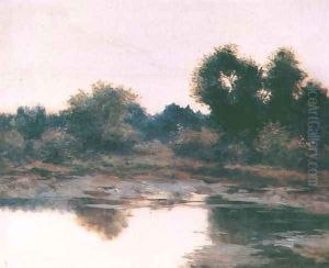 Landscape with a Lake by Maksymilian Gierymski
