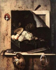 Still-Life with Self-Portrait by Cornelis Gijsbrechts