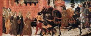 The Meeting of Jephthah and his Daughter c. 1470 by Benvenuto Di Giovanni Guasta