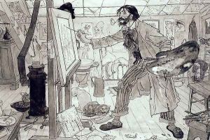 Portrait of Sluyters at Work