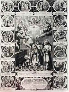 Scenes from the Life of St Colette 1381-1447