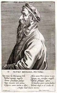Portrait of Pieter Brueghel the Elder by Theodor Galle