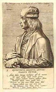 Portrait of Quentin Messys by Theodor Galle