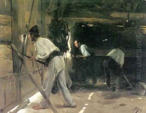 La defensa de la barraca by Antonio Fillol