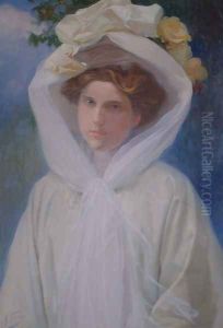 Adela de La Hoz by Antonio Fillol