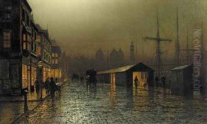 Hull Docks by Night