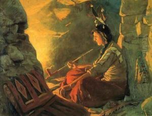 Indian Meditation by Gilbert Gaul