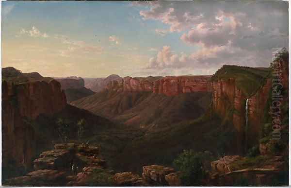 Govetts Leap and Grose River Valley Blue Mountains New South Wales - view 1
