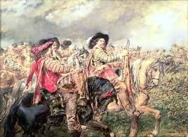 After the Battle of Naseby in 1645 - view 1