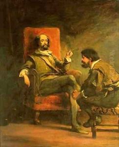 Don Quixote and Sancho Panza by Sir John Gilbert