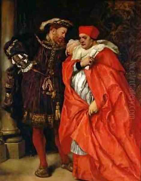 Ego et Rex Meus Henry VIII 1491-1547 and Cardinal Wolsey - view 1