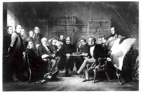 The Aberdeen Cabinet deciding upon the expedition to the Crimea - view 1