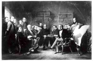 The Aberdeen Cabinet deciding upon the expedition to the Crimea