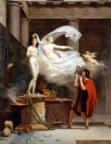 Pygmalion and Galatea by Louis Gauffier