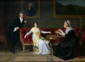 The Salucci family by Louis Gauffier