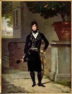 Portrait of an Officer of the Cisalpine Republic by Louis Gauffier