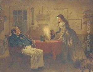 Captain Cuttle and Florence Dombey